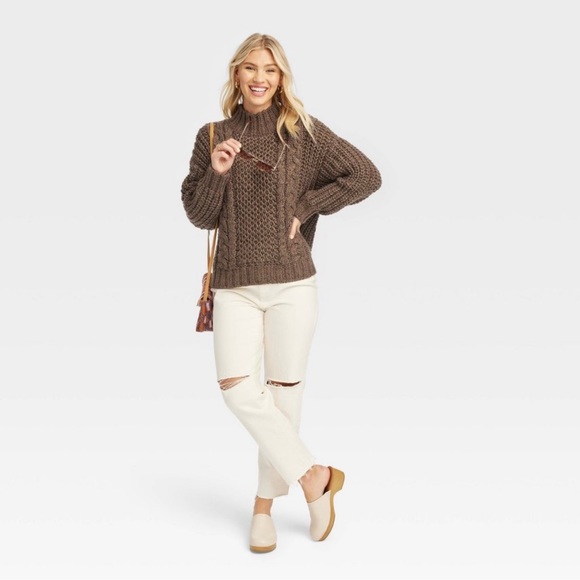 Universal Thread Sweaters - 🧶NWT UT CABLE KNIT SWEATER